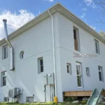 Residential stucco exterior completed in Alliston, Ontario