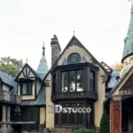 Residential stucco exterior completed in Mississauga, Ontario by 3D Stucco